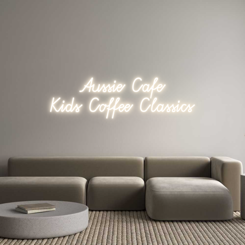 Custom Neon: Aussie Cafe
...