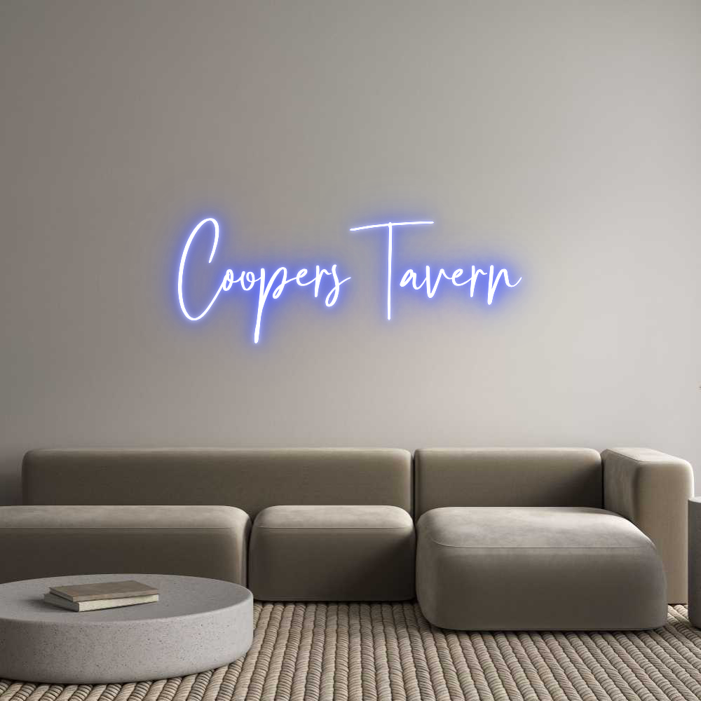 Custom Neon: Coopers Tavern