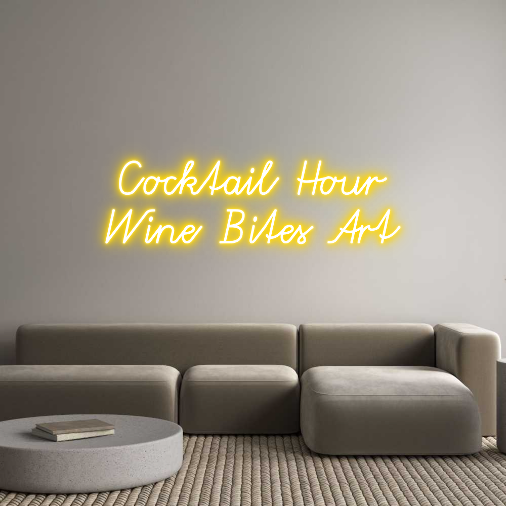 Custom Neon: Cocktail Hour...