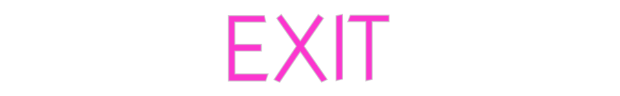 Custom Neon: EXIT