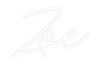 Custom Neon: Zoe