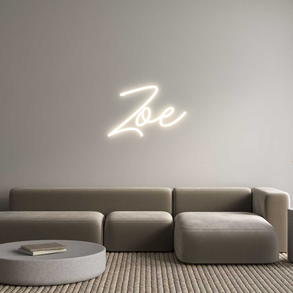 Custom Neon: Zoe