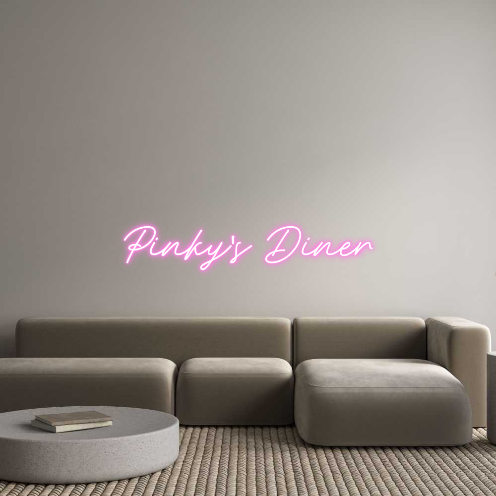 Custom Neon: Pinky's Diner