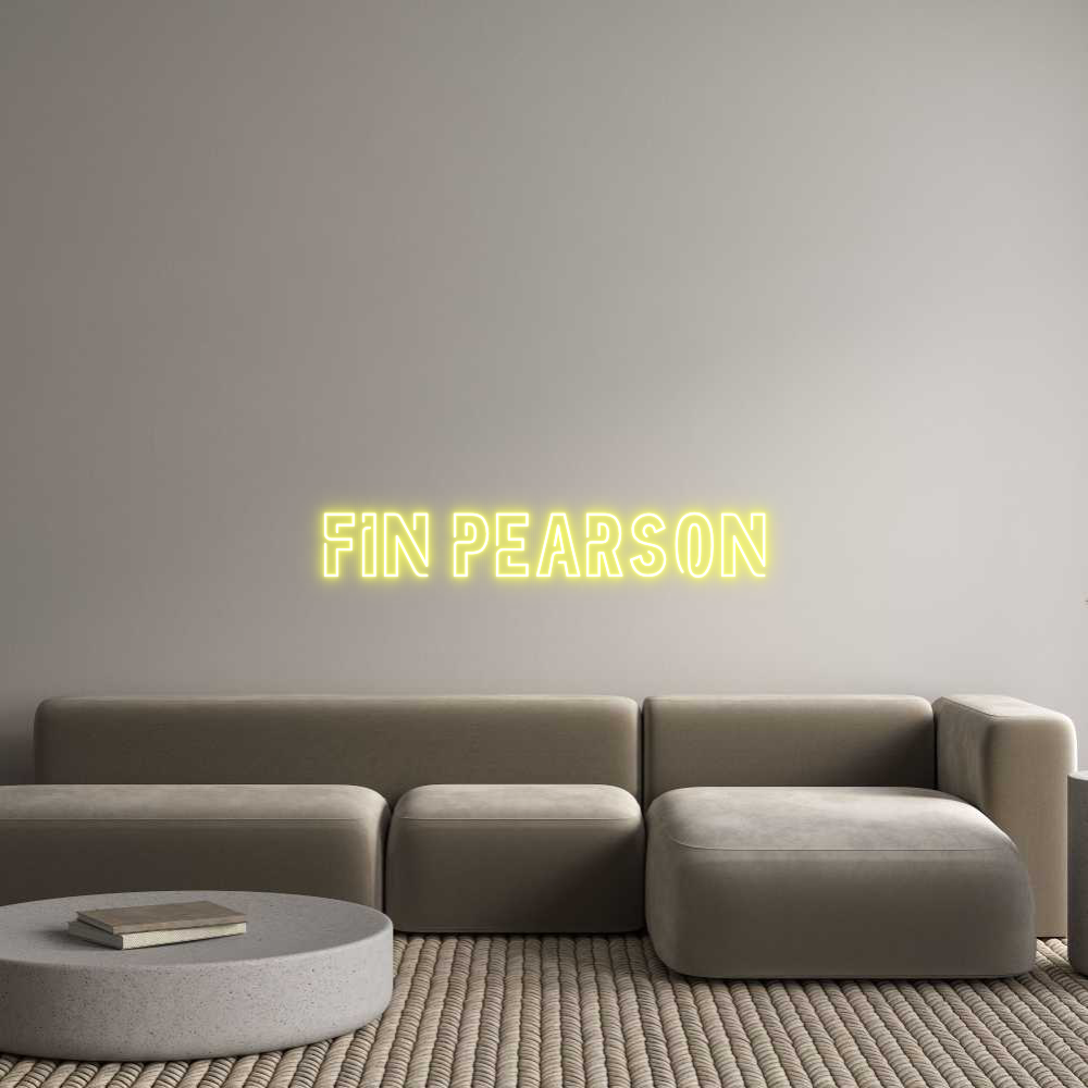 Custom Neon: Fin Pearson