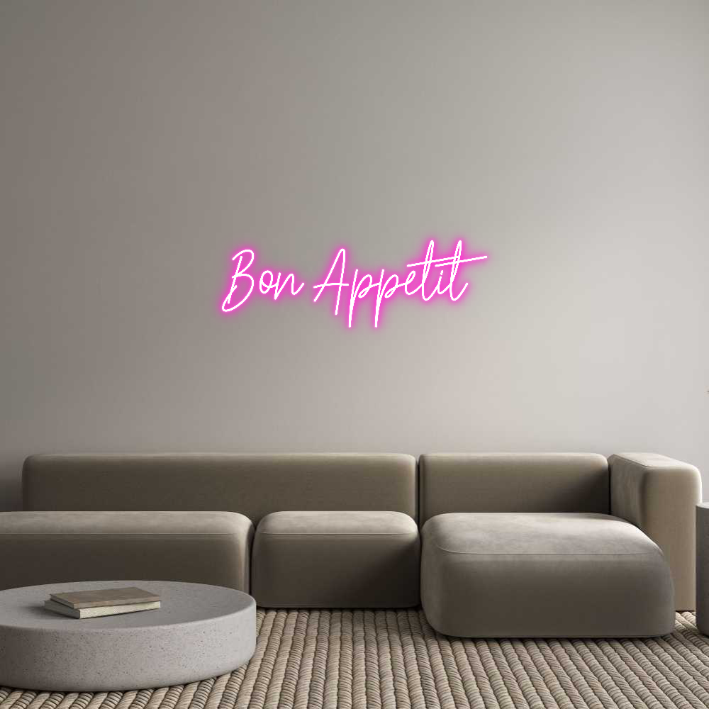 Custom Neon: Bon Appetit