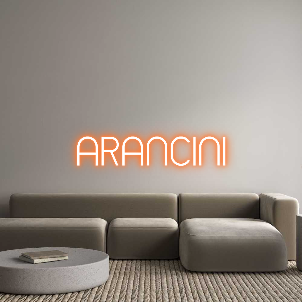 Custom Neon: ARANCINI