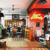 barber shop neon sign