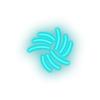 ice_blue 323_iota_coin_crypto_crypto_currency led neon factory
