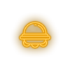warm_white ufo led adventure alien astronomy outer space space space ship ufo neon factory