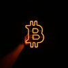 bitcoin neon sign