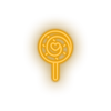 warm_white candy led candy lollipop love relationship romance sweet valentine day neon factory