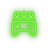 green game party video team controller led neon factory