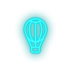 ice_blue hot_air_balloon led air balloon amusement carnival circus hot air balloon parade travel neon factory