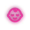 pink kid infant baby child children family led neon factory