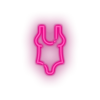 pink swimsuit led beach bikini holiday summer swimsuit swimwear vacation neon factory