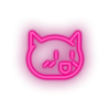 pink video game cat led neon factory