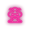 pink video game goomba led neon factory